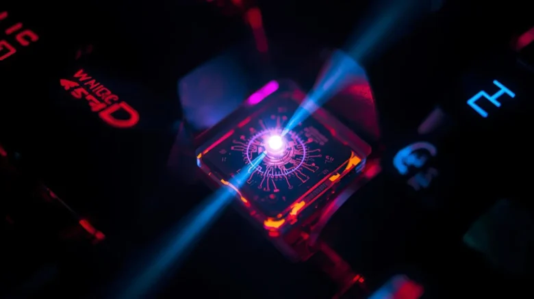 switches ópticos em teclado mecânico